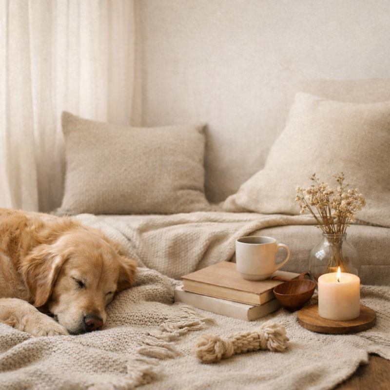 Cómo crear vuestro rincón calma sin gastar 5 detalles Pawness